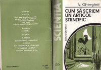 Nicolae Gherghel — Cum să scriem un articol ştiinţific