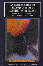 Diane Larsen-Freeman; Michael H Long — An introduction to second language acquisition research
