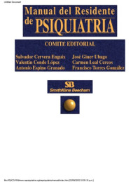 Cervera, Salvador. et al. — Manual del residente de psiquiatría