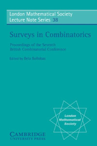 B. Bollobás — Surveys in Combinatorics