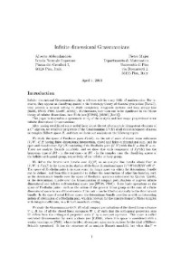 Abbondandolo A., Majer P. — Infinite-dimensional Grassmannians