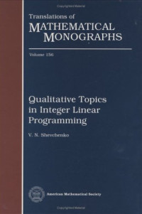 V. N. Shevchenko — Qualitative Topics in Integer Linear Programming