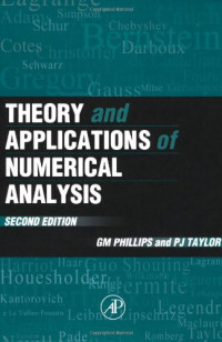 G. M. Phillips, Peter J. Taylor — Theory and Applications of Numerical Analysis