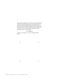 Marianne Ek — European pharmacopoeia