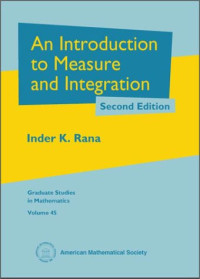 Inder K. Rana — An Introduction to Measure and Integration