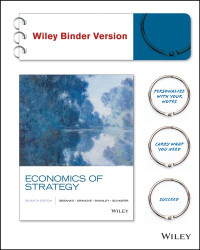 David Besanko; David Dranove; Scott Schaefer; Mark Shanley; Mark Schaefer — Economics of Strategy