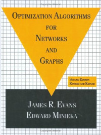 James Evans — Optimization Algorithms for Networks and Graphs, Second Edition,