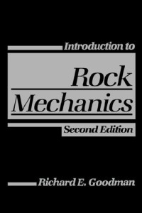 Richard E. Goodman — Introduction to Rock Mechanics