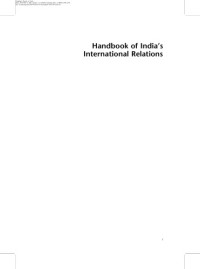 David Scott — Handbook of India’s International Relations
