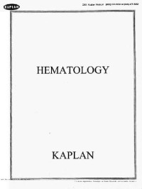  — Kaplan USMLE Step 2: Hematology, 2001