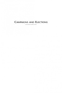 Robert P. Watson (editor); Colton C. Campbell (editor) — Campaigns and Elections: Issues, Concepts, Cases