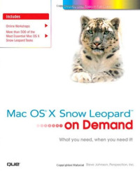 Steve Johnson, Steve Perspection Inc. — Mac OS X Snow Leopard On Demand
