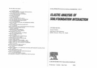 A.P.S. SELVADURAI (Eds.) — Elastic Analysis of Soil-Foundation Interaction