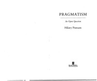 Hilary Putnam — Pragmatism: An Open Question