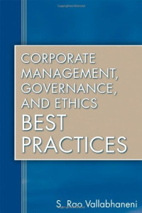 S. Rao Vallabhaneni — Corporate Management, Governance, and Ethics Best Practices