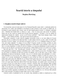 Stephen King — Scurta istorie a timpului