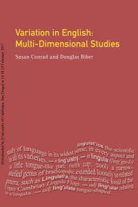 Susan Conrad, Douglas Biber — Variation in English: Multi-Dimensional Studies