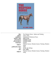 Dave Jones — Western Horse - Advice and Training