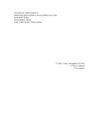 Silvia Beatriz Adoue — Rodolfo Walsh, el criptógrafo