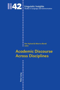 Ken Hyland , Marina Bondi — Academic Discourse Across Disciplines