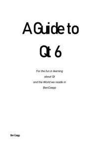 Ben Cöppicus (Coppicus) — A Guide to Qt 6