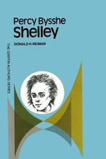 Donald H. Reiman (auth.) — Percy Bysshe Shelley