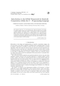 Hoon Hong (Editor) — Journal of Symbolic Computation, Volume 33, issues 1-6 33 1-6