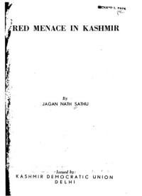 Jagan Nath Sathu — Red menace in Kashmir.