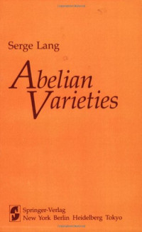 S. Lang — Abelian varieties