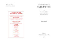 W. ROSS ASHBY — An Introduction to Cybernetics