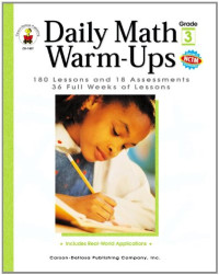 Melissa J. Owen — Daily Math Warm-Ups, Grade 3: 180 Lessons and 18 Assessments; 36 Weeks of Lessons