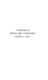 Friend J.N. (ed.) — A textbook of inorganic chemistry vol.IX p.I Cobalt, Nickel, and The Elements of The Platinum Group