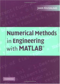 Jaan Kiusalaas — Numerical Methods in Engineering With MATLAB