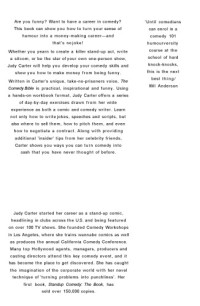 Judy Carter — The Comedy Bible: From Stand-up to Sitcom--The Comedy Writer's Ultimate