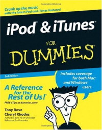 Tony Bove, Cheryl Rhodes — iPod & iTunes for Dummies