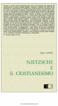 Karl Jaspers — Nietzsche e il cristianesimo