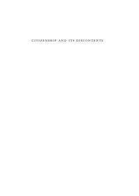 Niraja Gopal Jayal — Citizenship and its Discontents: An Indian History