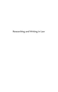 Terry C. M. Hutchinson — Researching and writing in law