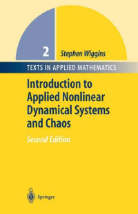 Springer — Introduction To Applied Nonlinear Dynamical Systems And Chaos