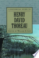 William E. Cain, William B Cain — A Historical Guide to Henry David Thoreau