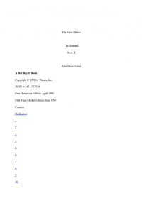 Foster Alan Dean — Alan Dean Foster - The Damned 02 - The False Mirror