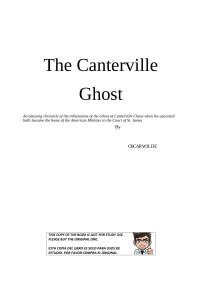 Xavier — THE CANTERVILLE GHOST