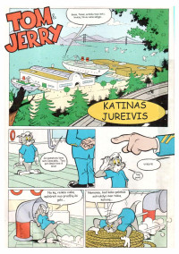 Walt Disney — Tom and Jerry. Katinas jureivis
