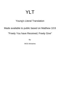 WOG Ministries — YLT