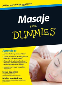 Steve Capellini & Michel Van Welden — Masaje para Dummies