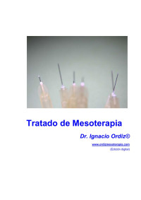 Ignacio Ordíz — Tratado de Mesoterapia