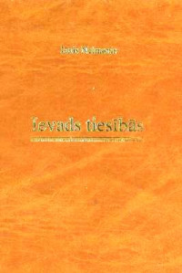 Jānis Neimanis — Ievads tiesības