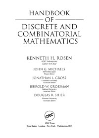 Kenneth H. Rosen (Editor-in-Chief) — Handbook of Discrete and Combinatorial Mathematics