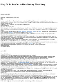 Andy Weir — Diary Of An AssCan - A Mark Watney Short Story (The Martian #0.5)