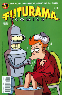 Bill Morrison & Joey Mason & Karen Bates & Patric M. Verrone & Phyllis Novin & Tom King — Futurama Comics #11: The Cure for the Common Clod